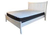 Armstrong Full Spindle Bed in White