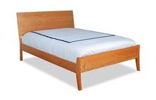 Brandon Queen Bed with Low Footboard in Natural Cherry