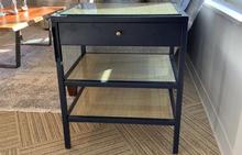 Caanan End Table in Midnight Blue
