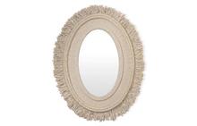 Fringe Oval Mirror