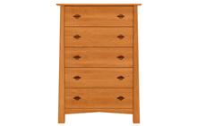 Heritage 5 Drawer Chest in Natural Cherry