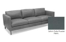 Kendall Sofa in Turbo Prussian from the Cambridge Collection