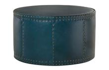 Drum Ottoman Table by Lee Industries