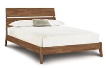 Linn Queen Bed in Saddle Cherry
