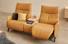 Stratus 2 Seat Power Sofa with Console in Napa Sun